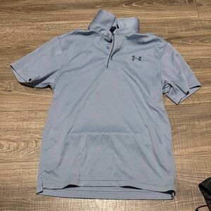 Under Armour Light Blue Polo Shirt